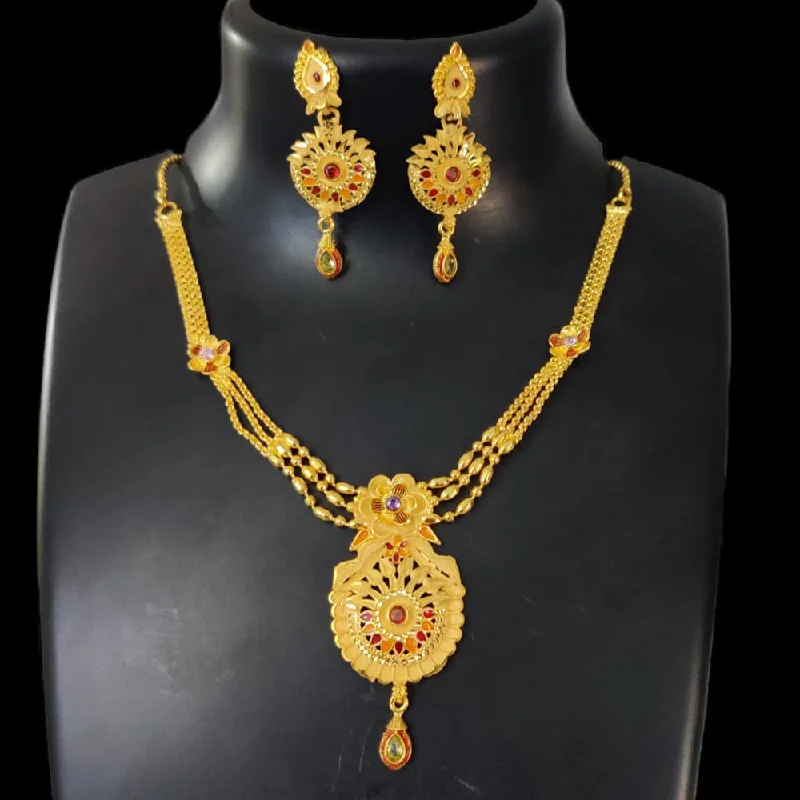 vintage style necklaces for women-Pari Art Jewellery Forming Necklace Set