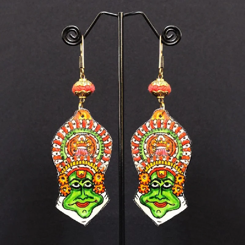 personalized earrings for women-Pakhi Creation Handmade Dangler Earrings