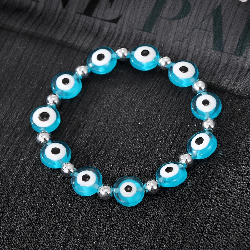 Transparent Blue Eyes Bracelet