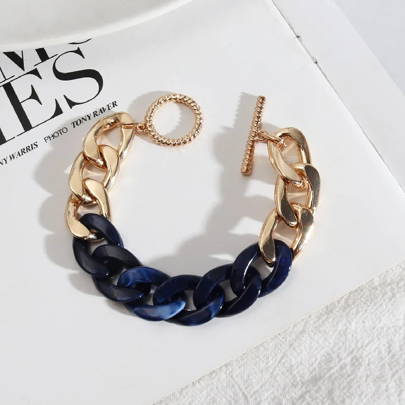 Dark Blue Metal Chain