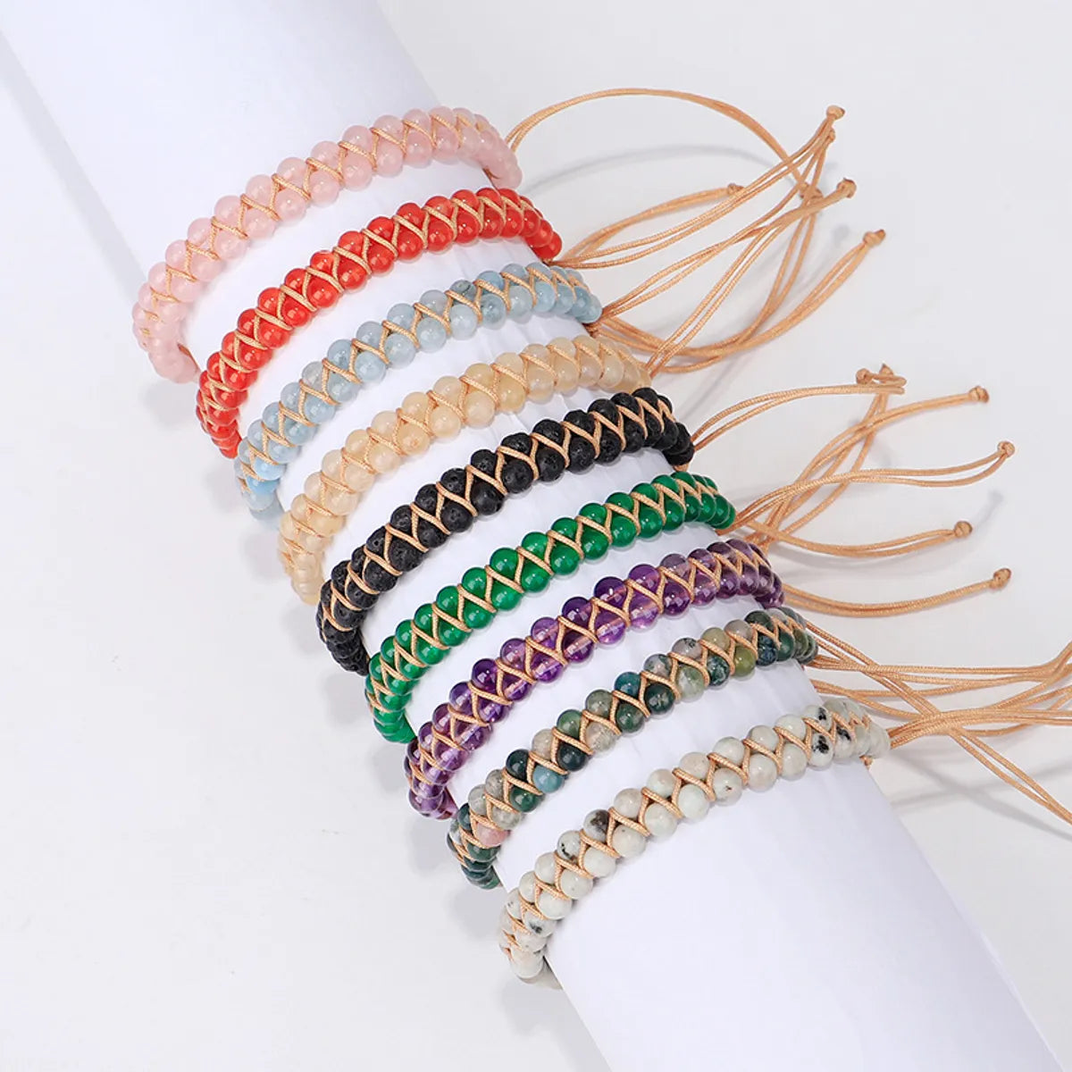 casual bracelets for women-Original Design Geometric Citrine Unisex Bracelets