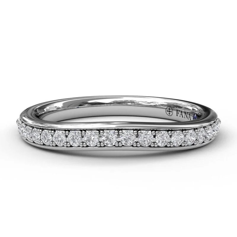 commitment rings for women-Diamond Wedding Band W3593