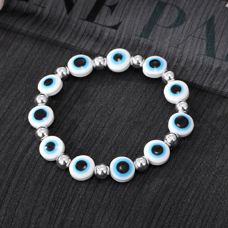 White Eye Bracelet