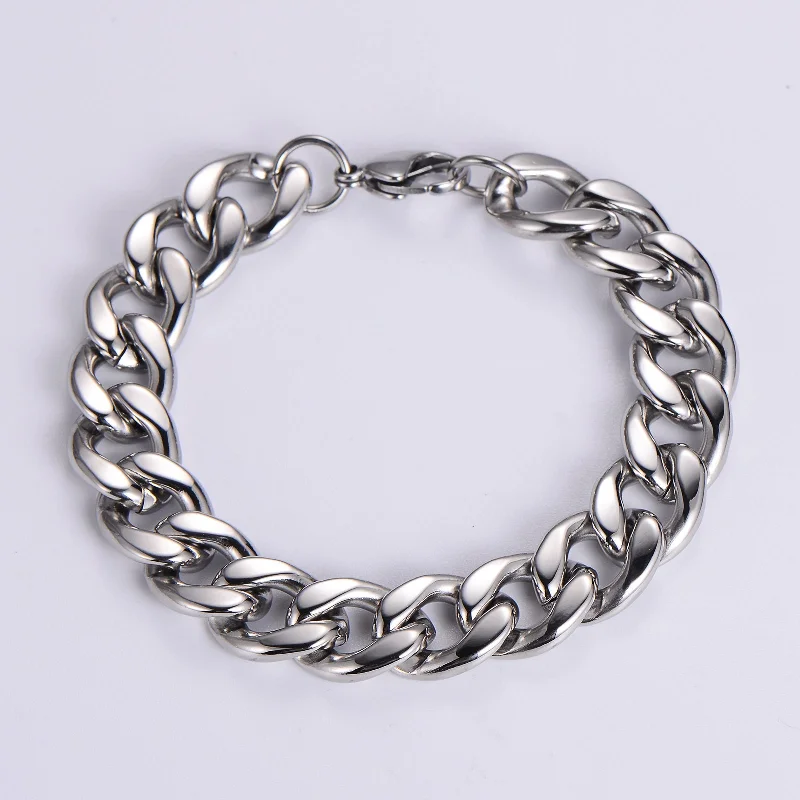 Silver 13.5mm Width 22cm Length