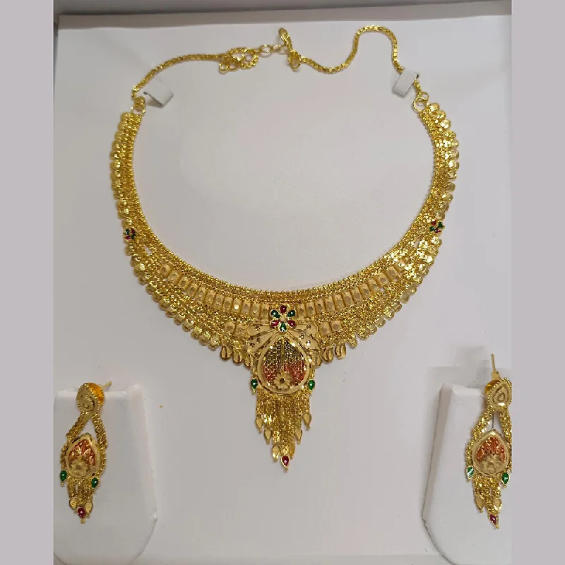 fashion necklaces for women-Pari Art Jewellery Forming Necklace Set