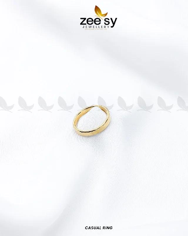 gold wedding bands for women-Casual Ring