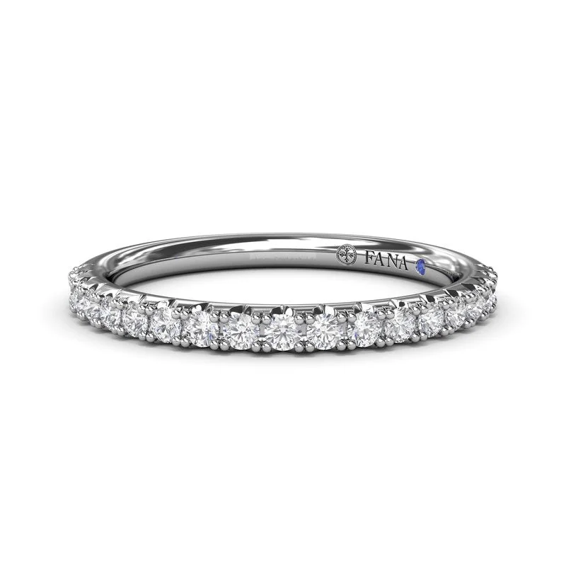 minimalist engagement rings for women-Diamond Wedding Band W4235