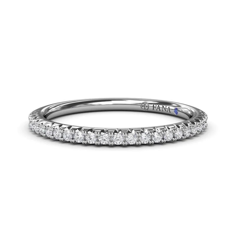 commitment rings for women-Diamond Wedding Band W4227