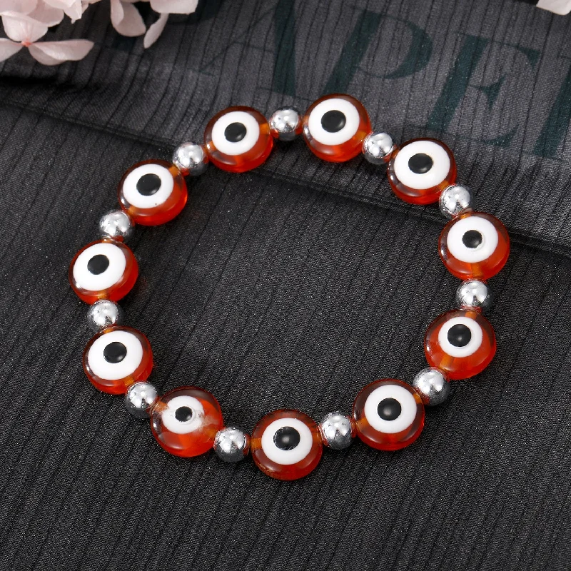 Transparent Coffee Eye Bracelet