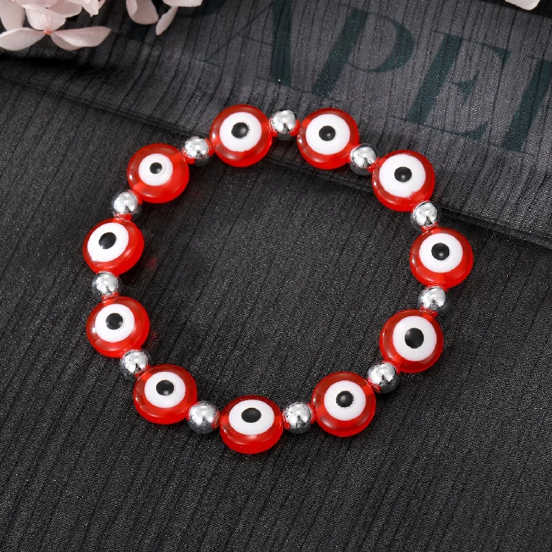 Transparent Red Eye Bracelet