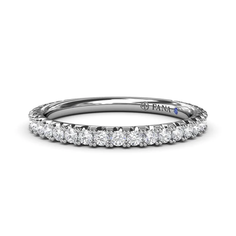 alternative engagement rings for women-Diamond Wedding Band W4213