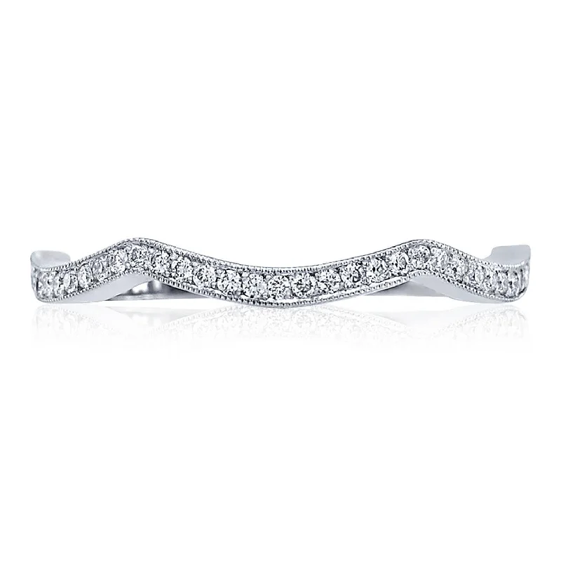 wedding bands and engagement rings for women-Simply TACORI | Contour Wedding Band 2565B-1