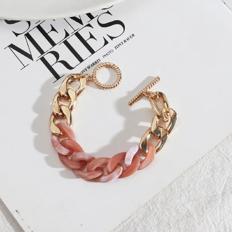 Pink Metal Chain