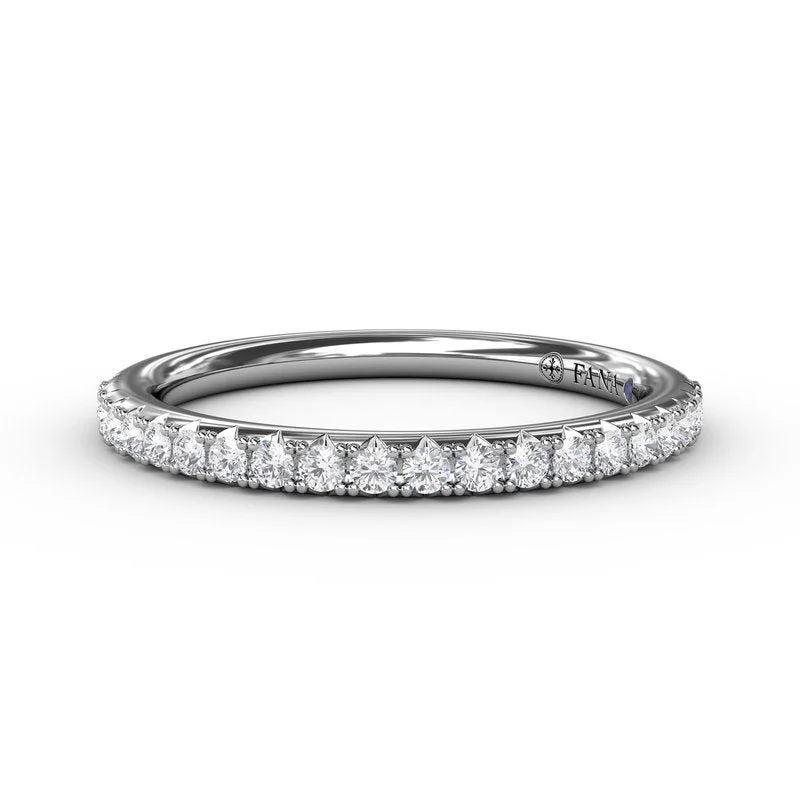 alternative engagement rings for women-Diamond Wedding Band W3342