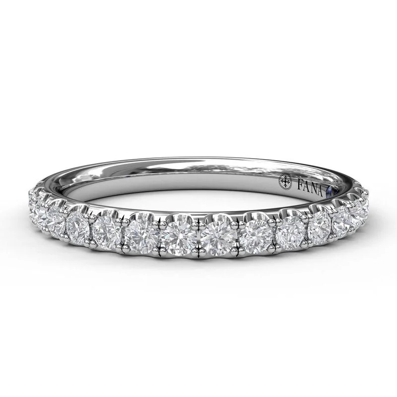 wedding and engagement rings for women-Diamond Wedding Band W3846