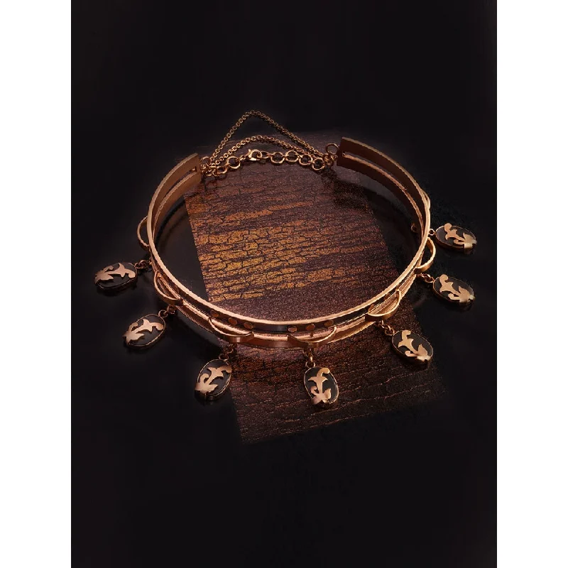 choker necklaces for women-Suhani Pittie Sweet Intoxication Gold Plated Necklace