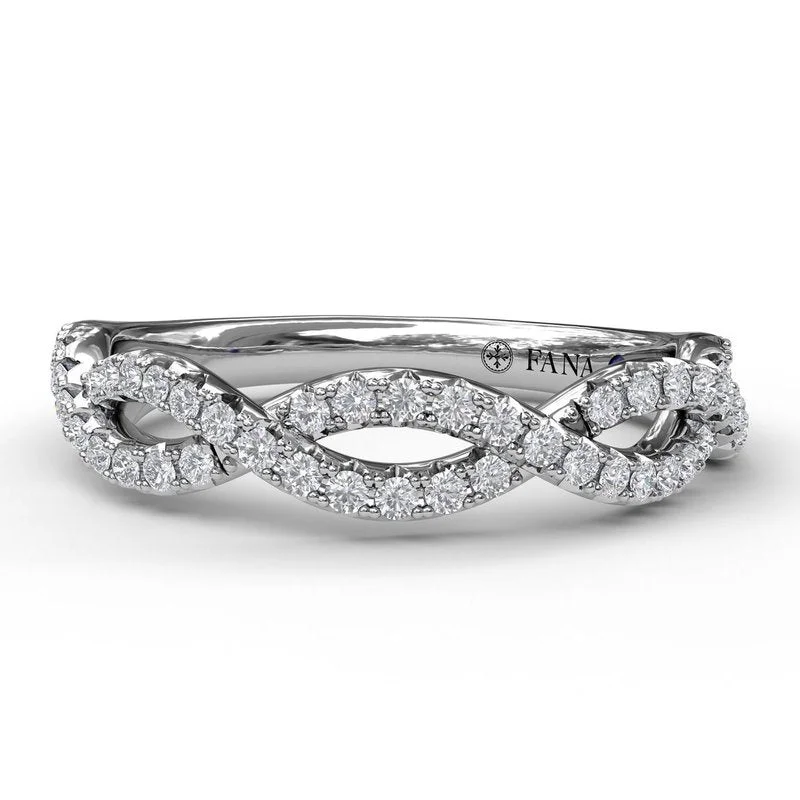 affordable diamond engagement rings for women-Diamond Wedding Band W3826