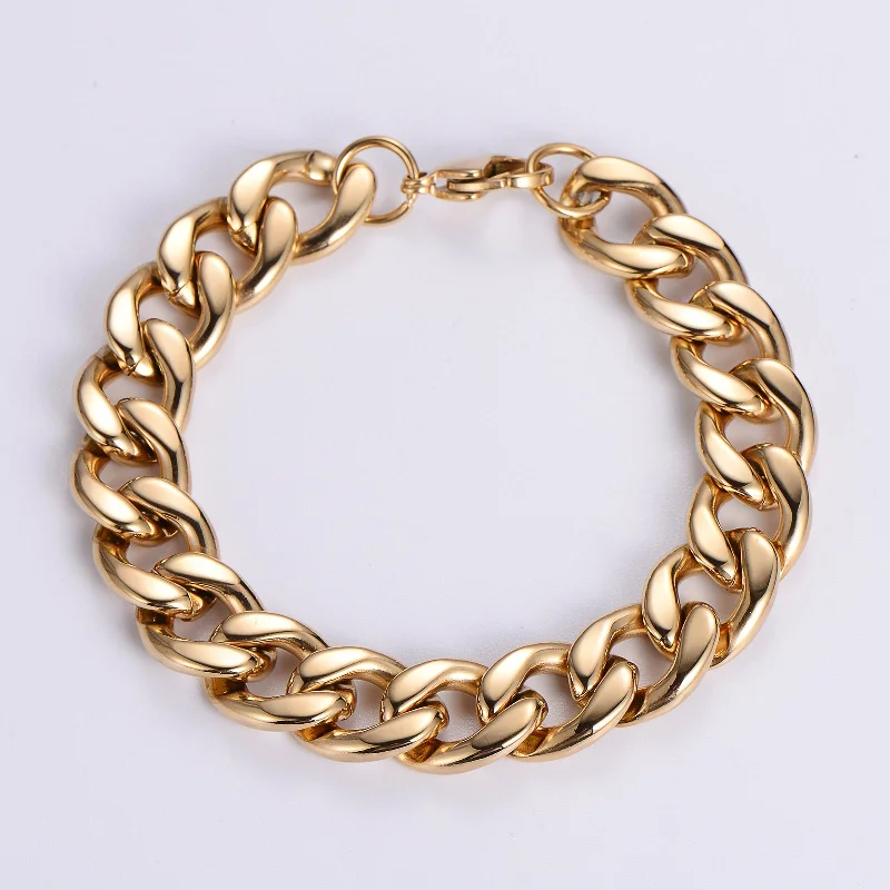 Golden 13.5mm Width 22cm Length