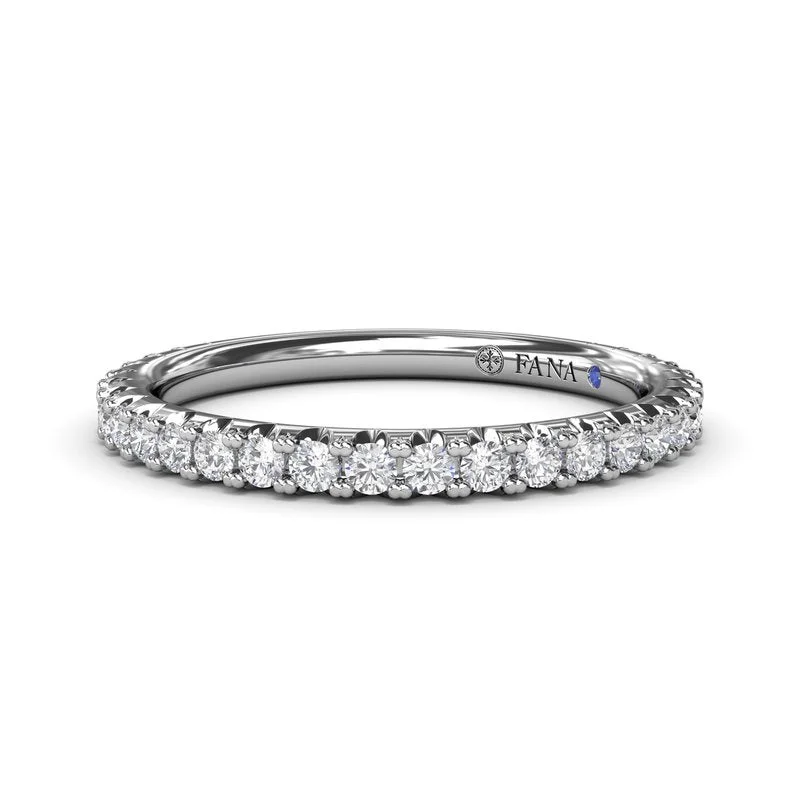 twist engagement rings for women-Diamond Wedding Band W4221