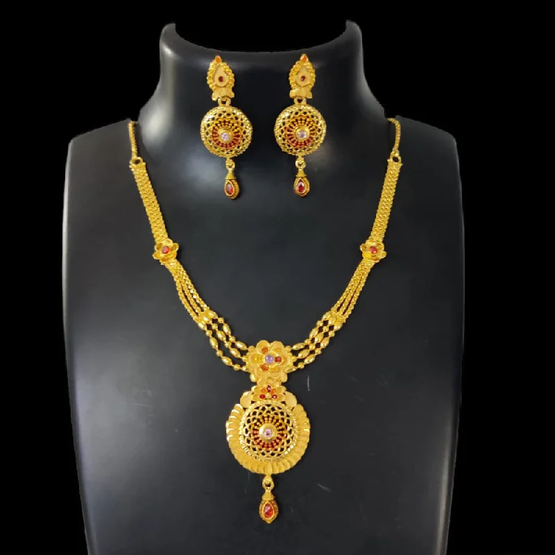 bohemian necklaces for women-Pari Art Jewellery Forming Necklace Set