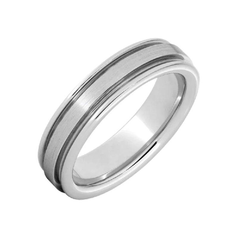 commitment rings for women-Serenium Fancy 6mm Wedding Band RMSA002035-09H