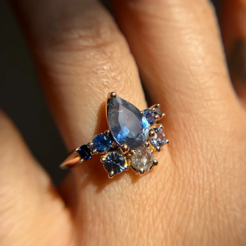 gold engagement rings for women-Umba Sapphire Nimue