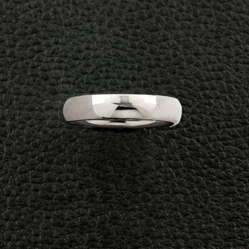 custom engagement rings for women-Rounded Wedding Band