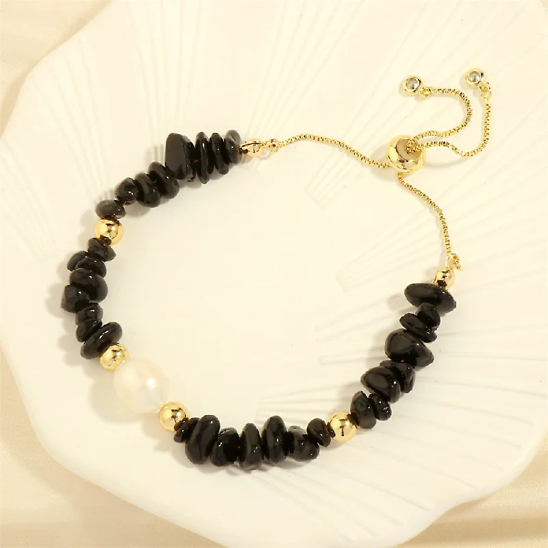 BR1675-Black agate