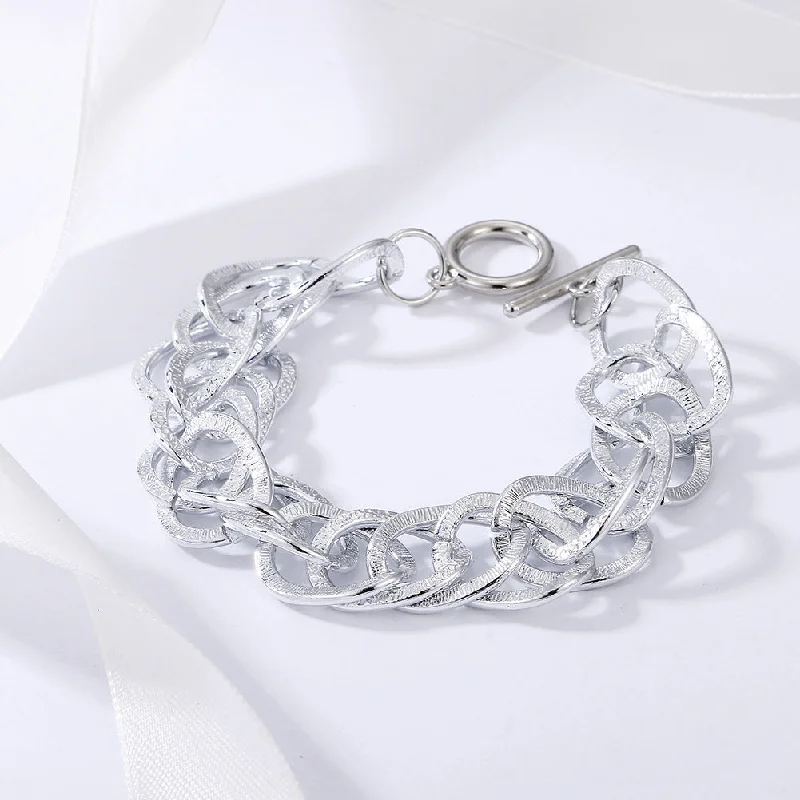 Silver Thin Bracelet