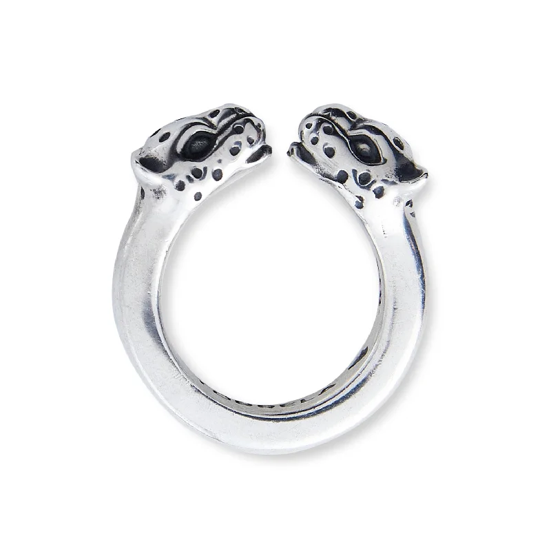 sterling silver rings for women-Jaguars Ring